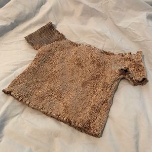 lilac off shoulder top